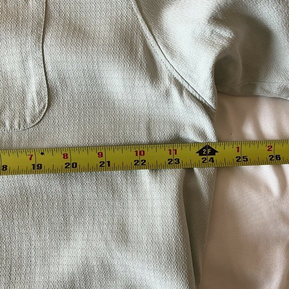 TOMMY BAHAMA 100% SILK mens short sleeve button front shirt XL in blue/green - Picture 4 of 9